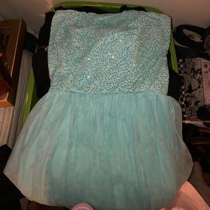 Teal dress